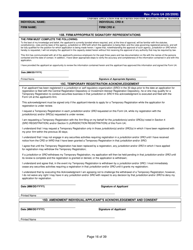 Form U4 Uniform Application for Securities Industry Registration or Transfer, Page 16