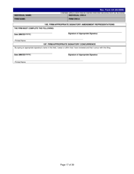 Form U4 Uniform Application for Securities Industry Registration or Transfer, Page 17