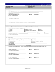 Form U4 Uniform Application for Securities Industry Registration or Transfer, Page 23