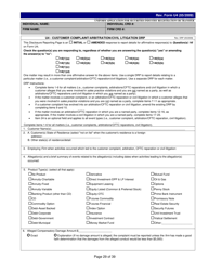 Form U4 Uniform Application for Securities Industry Registration or Transfer, Page 29