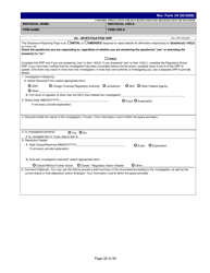 Form U4 Uniform Application for Securities Industry Registration or Transfer, Page 32