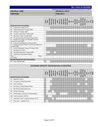 Form U4 Uniform Application for Securities Industry Registration or Transfer, Page 4