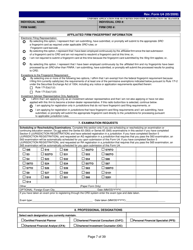 Form U4 Uniform Application for Securities Industry Registration or Transfer, Page 7