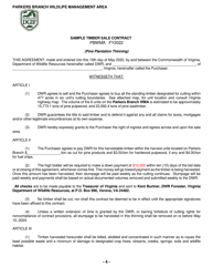 Notice of Timber Sale (Pine Plantation Thinning and Regeneration Harvest) - Virginia, Page 4