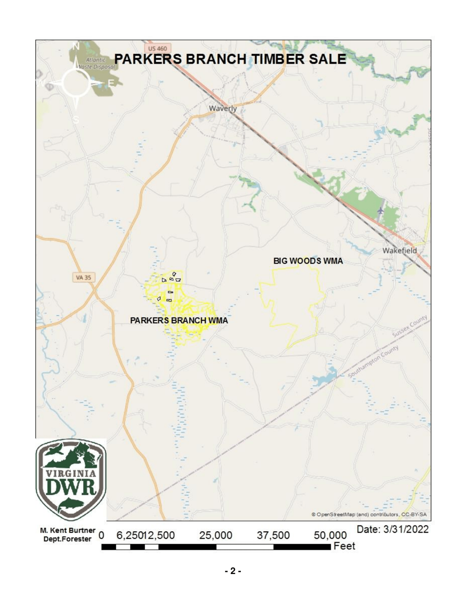 Notice of Timber Sale (Pine Plantation Thinning and Regeneration Harvest) - Virginia, Page 9
