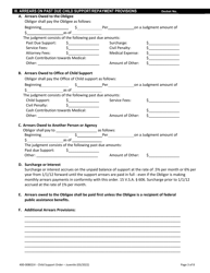 Form 400-00802JV Child Support Order - Vermont, Page 3