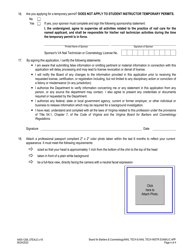 Form A450-1206_07EXLIC Nail Technician - Nail Technician Instructor Examination &amp; License Application - Virginia, Page 4