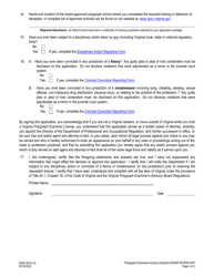 Form A456-16LIC License/Intern Registration Application - Polygraph Examiners Advisory Board - Virginia, Page 3