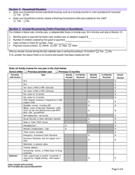 DCYF Form 05-008B Early Eceap Application - Washington, Page 2