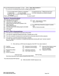 DCYF Form 05-008B Early Eceap Application - Washington, Page 3