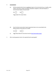 Branch Application Form - Washington, Page 6