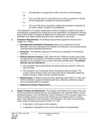Form MP201 Order for Competency Evaluation Under Rcw 10.77.060 - Washington, Page 3