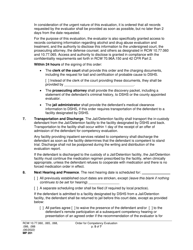 Form MP201 Order for Competency Evaluation Under Rcw 10.77.060 - Washington, Page 5
