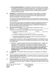 Form MP250 Order for Misdemeanor Competency Restoration Treatment (Crorip, Crorop, Cror) - Washington, Page 5