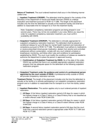 Form MP240 Order for Felony Competency Restoration Treatment (Crorip, Crorop) - Washington, Page 2