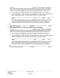 Form FL Visits476 Petition for Visits - Washington, Page 9