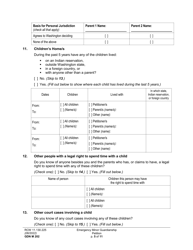 Form GDN M202 Emergency Minor Guardianship Petition - Washington, Page 5