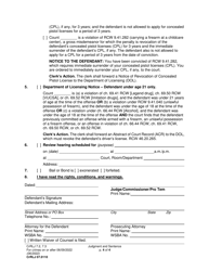 Form CrRLJ07.0110 Judgment and Sentence - Washington, Page 4