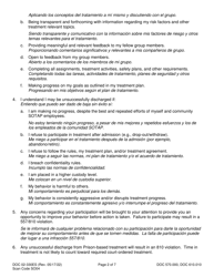Form DOC02-330ES Informed Consent for Prison Treatment - Sex Offender Treatment and Assessment Programs - Washington (English/Spanish), Page 2