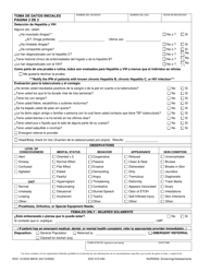 Formulario DOC13-024S Toma De Datos Iniciales Entre Sistemas - Washington (Spanish), Page 2