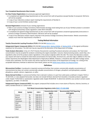 Waste-Derived or Micronutrient Fertilizer Product Questionnaire - Washington, Page 2