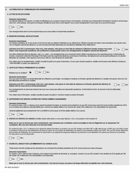 Forme CIT0532 Demande De Citoyennete Canadienne - Adultes - Forces Armees Canadiennes - En Vertu Du Paragraphe 5(1.2) Ou 5(1.3) - Canada (French), Page 5