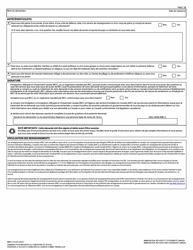 Forme IMM5710 Demande Pour Modifier Les Conditions De Sejour, Proroger Le Sejour Ou Demeurer Au Canada Comme Travailleur - Canada (French), Page 5