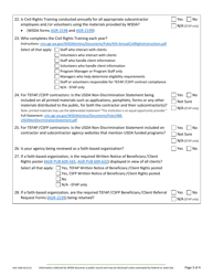 Form AGR-2388 Food Assistance Contractor Pre-review - Washington, Page 3