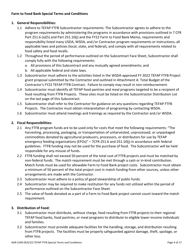Form AGR-2349 The Emergency Food Assistance Program (Tefap) Farm to Food Bank Projects (Ftfb) Subcontract - Washington, Page 4