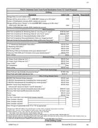 ADEM Form 31 Alabama Tank Trust Fund Cost Proposal - Alabama, Page 10