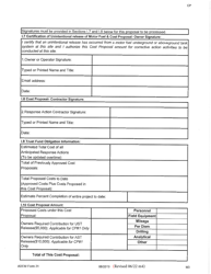ADEM Form 31 Alabama Tank Trust Fund Cost Proposal - Alabama, Page 4