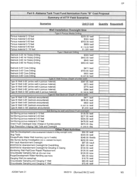ADEM Form 31 Alabama Tank Trust Fund Cost Proposal - Alabama, Page 7