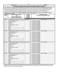 ADEM Form 545 Cathodic Protection Monitoring Form for Galvanic Systems - Alabama, Page 3
