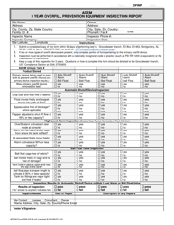 ADEM Form 559 3 Year Overfill Prevention Equipment Inspection Report - Alabama, Page 2