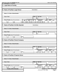 ADEM Form 8700-12 Notification of Regulated Waste Activity - Alabama, Page 2