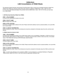 ADEM Form 8700-12 Notification of Regulated Waste Activity - Alabama, Page 31