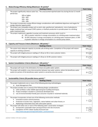 ADEM Form 370 Drinking Water State Revolving Fund Preapplication - Alabama, Page 3