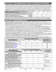 ADEC Form 18-0511 Ust Operations Inspection Report - Alaska, Page 3