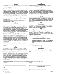 DOT Form 140-087 Local Programs State Funding Agreement - Washington, Page 2