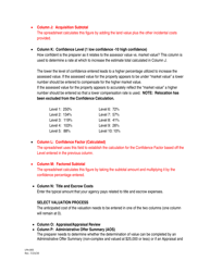 Instructions for Form LPA-005B Row Funding Estimate - Washington, Page 3