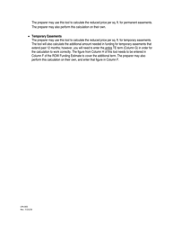 Instructions for Form LPA-005B Row Funding Estimate - Washington, Page 6
