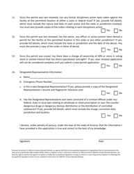 3pl Permit Renewal Application - Arizona, Page 2