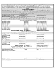 ADDI BORROWER Form A Household Composition Form - Home Program - Arkansas Dream Downpayment Initiative (Addi) - Arkansas, Page 2