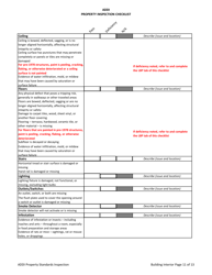 Addi Property Inspection Checklist - Arkansas, Page 11