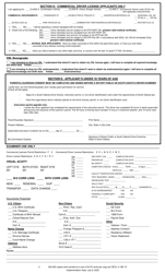 South Dakota Driver License/I.d. Card Application - South Dakota, Page 2