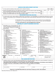 Form DWS-ARK-201PEO Leasing Employer Client Status Report - Arkansas, Page 2