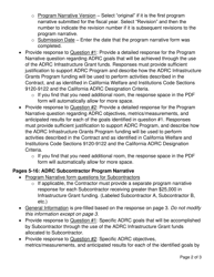 Instructions for Form CDA7039 Adrc Infrastructure Grant Program Narrative Form - California, Page 2