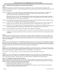 Form PTAX-203-A Real Estate Transfer Declaration - Supplemental Form a - Illinois, Page 2