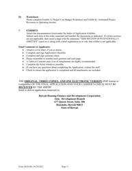 Form 201H Application - Hawaii, Page 12
