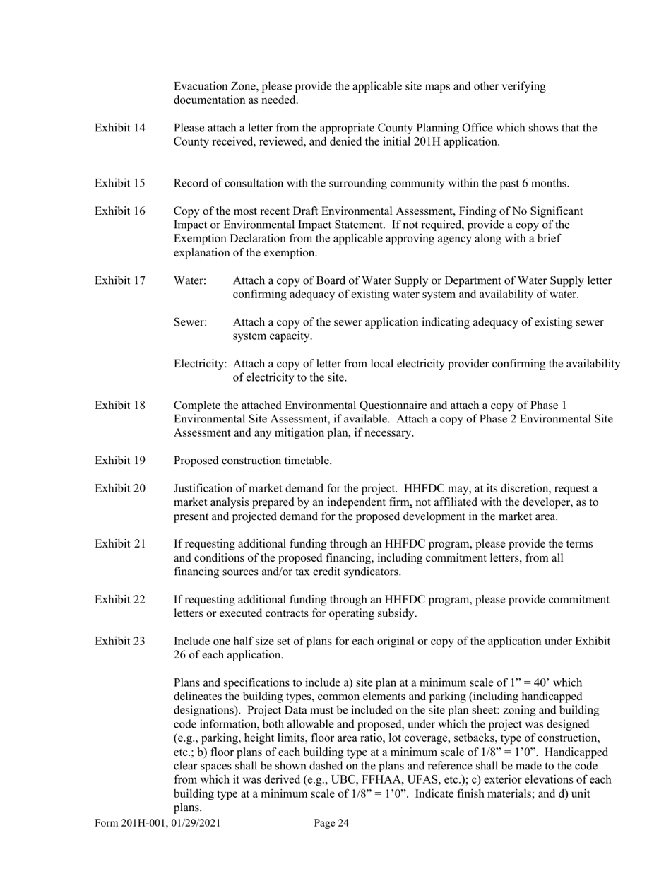Form 201H Application - Hawaii, Page 38
